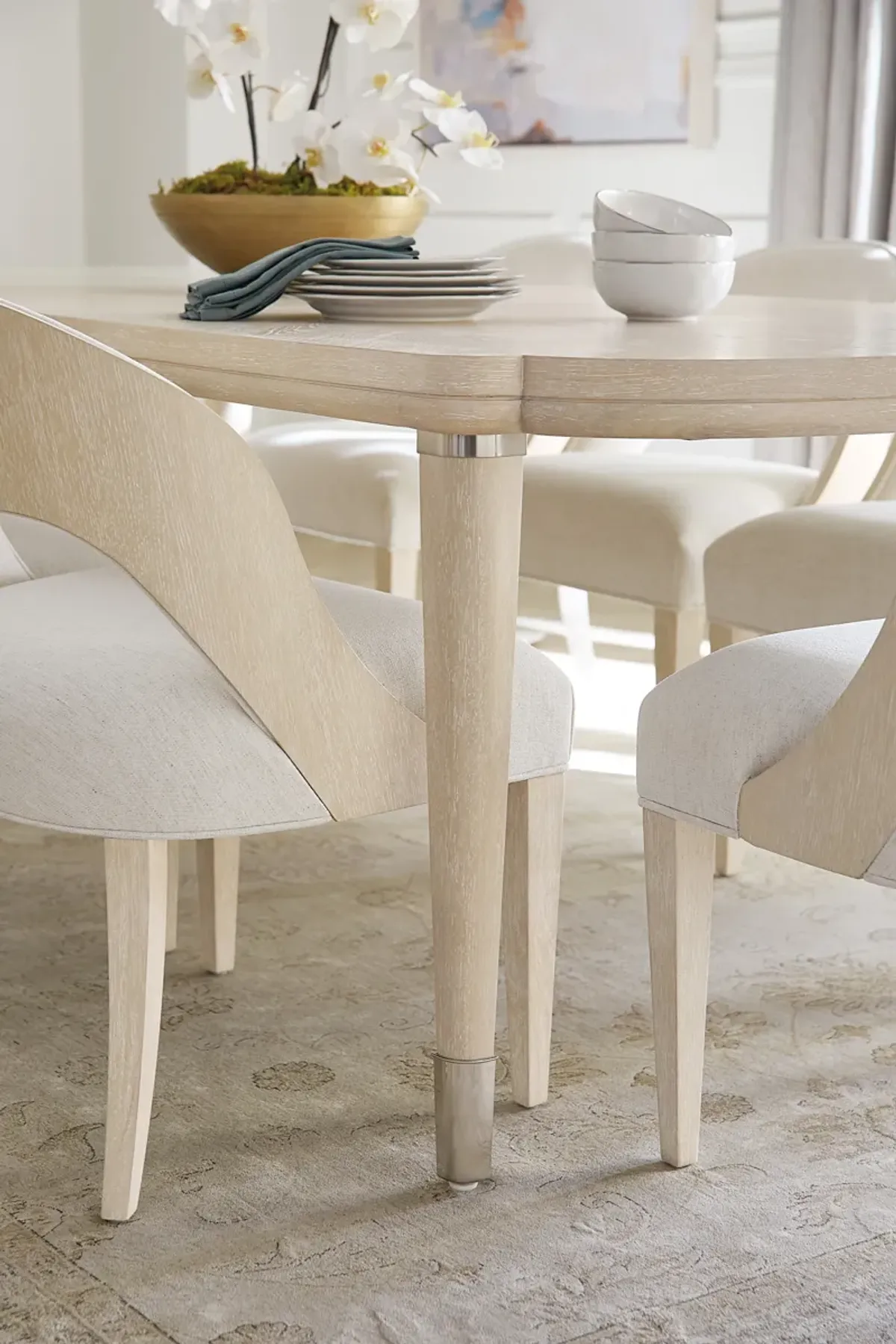 Nouveau Chic Rectangle Dining Table