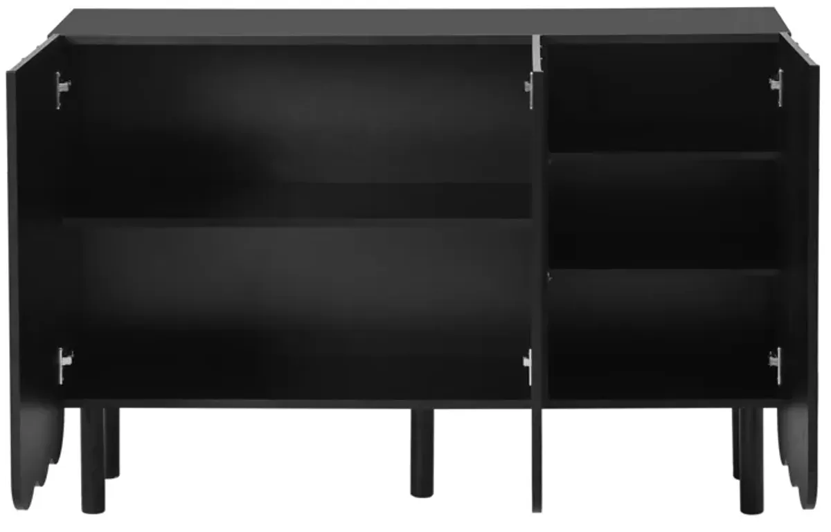 Merax Minimalist Sideboard Shoe Storage Cabinet