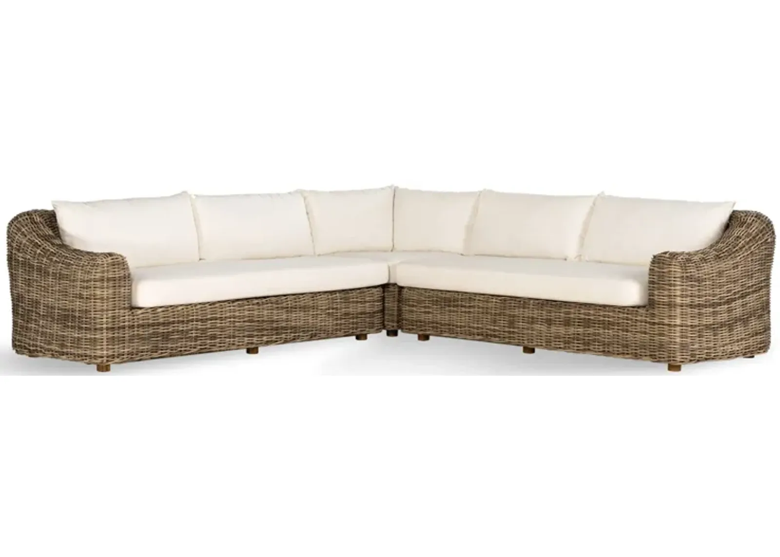 Messina Outdoor 3-Piece Sectional