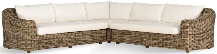 Messina Outdoor 3-Piece Sectional