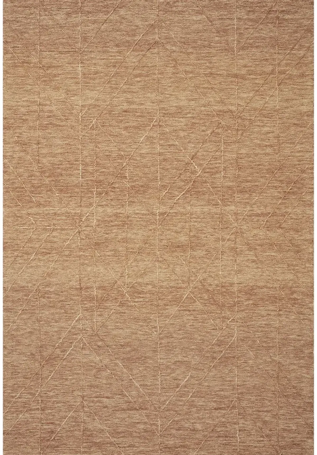 Sarah SAR04 Terracotta 7'9" x 9'9" Rug