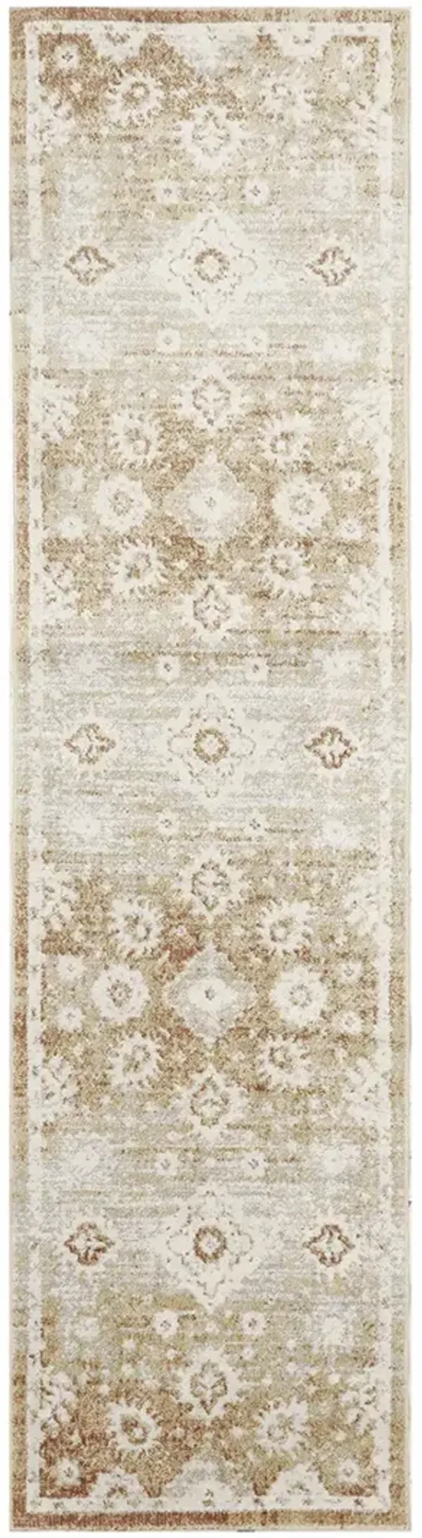 Astra Machine Washable ASW19 Copper 2' x 6' Rug