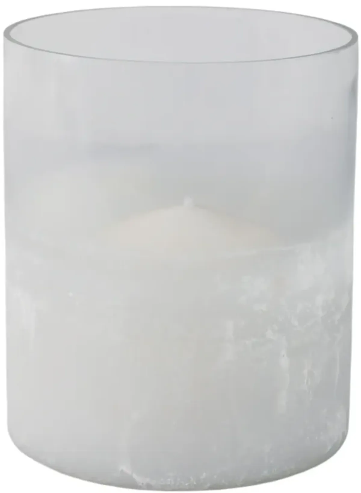 6x5" Frosted Bottom Hurricane