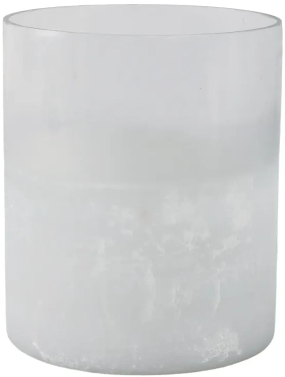 6x5" Frosted Bottom Hurricane