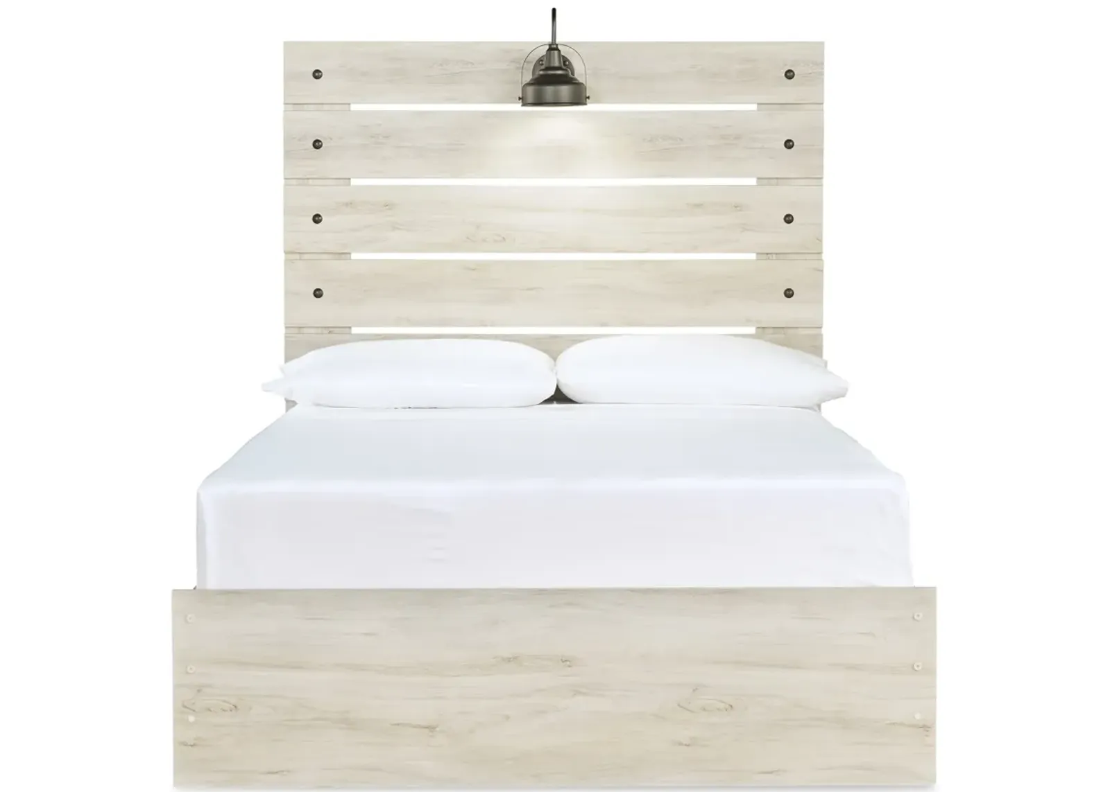 Cambeck Queen Panel Bed W/lamps