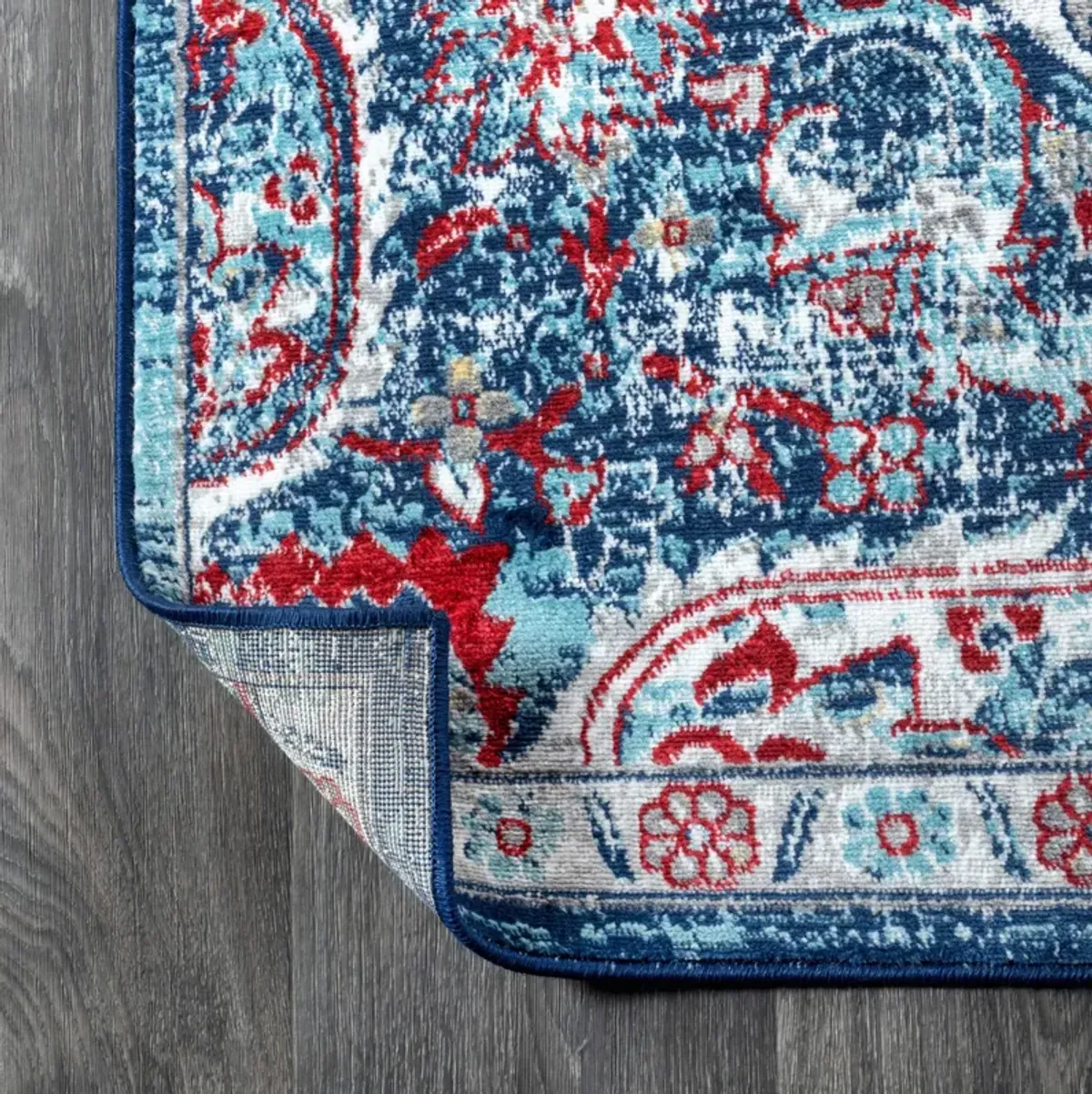 Friv Modern Persian Vintage Medallion Area Rug