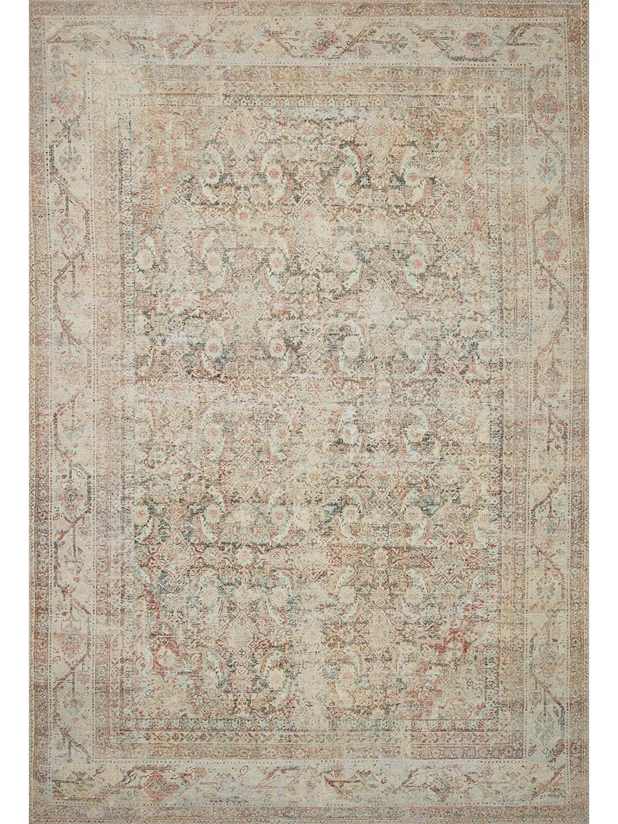 Adrian ADR01 Natural/Apricot 7'6" x 9'6" Rug