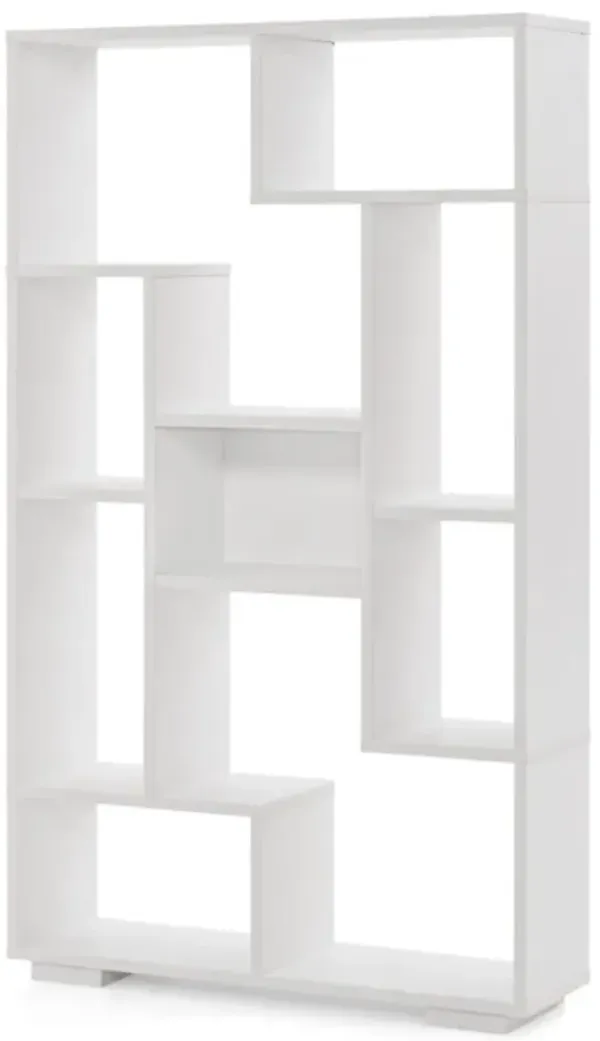 Hivvago 47-Inch Tall Bookshelf for Home Office Living Room