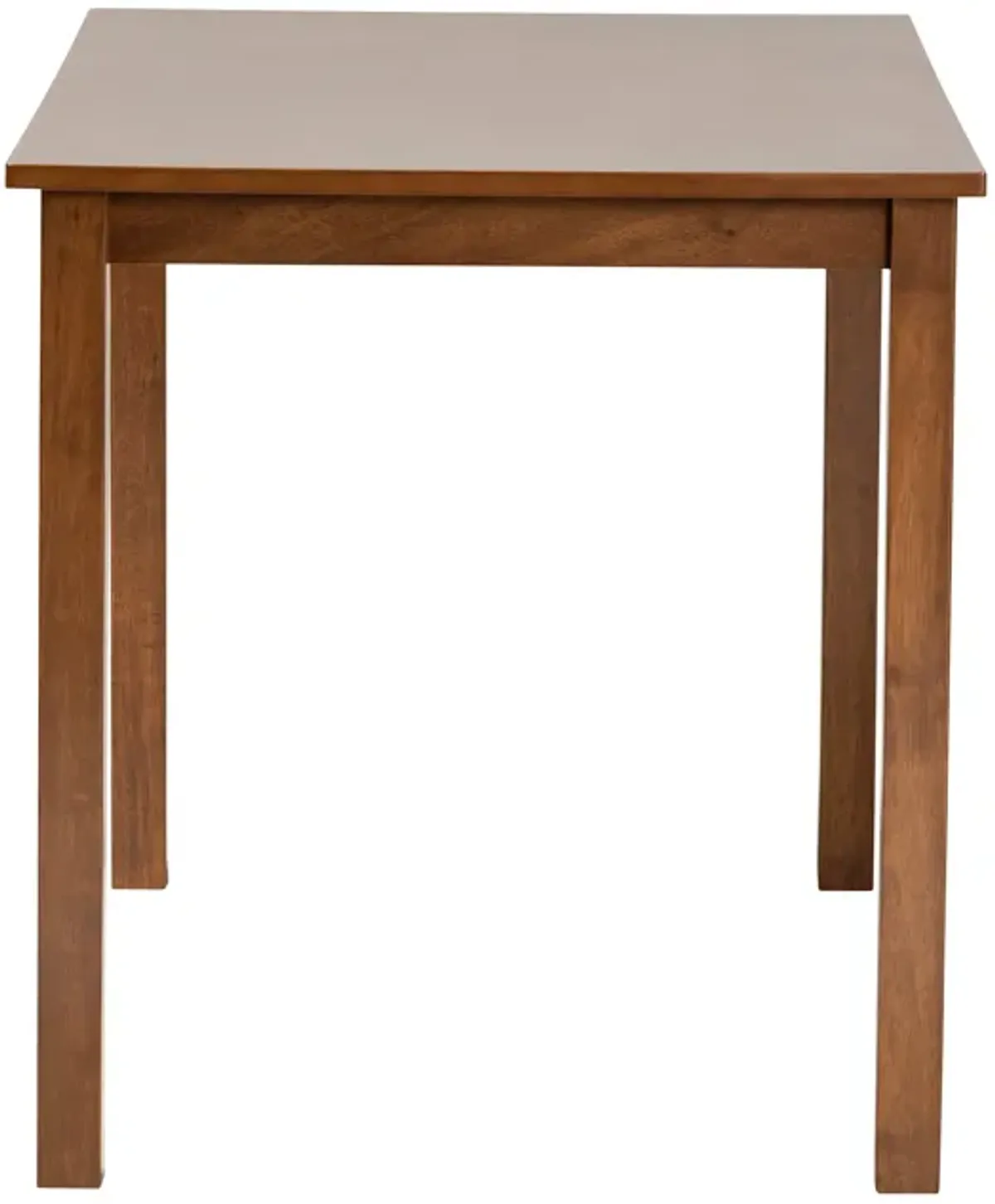 Baxton Studio Eveline Modern Walnut Brown Finished Wood 43-Inch Dining Table