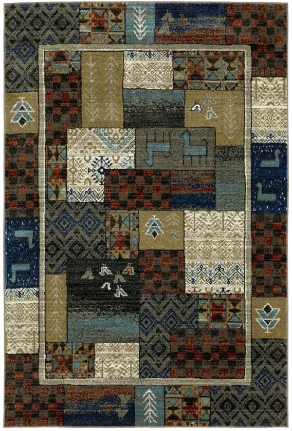Venice 7'10" x 10' Multi Rug