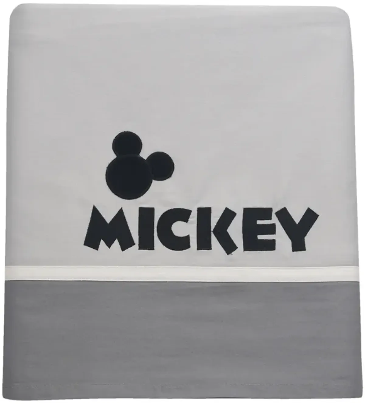 Lambs & Ivy Disney Baby Magical Mickey Mouse 3-Piece Crib Bedding Set - Gray