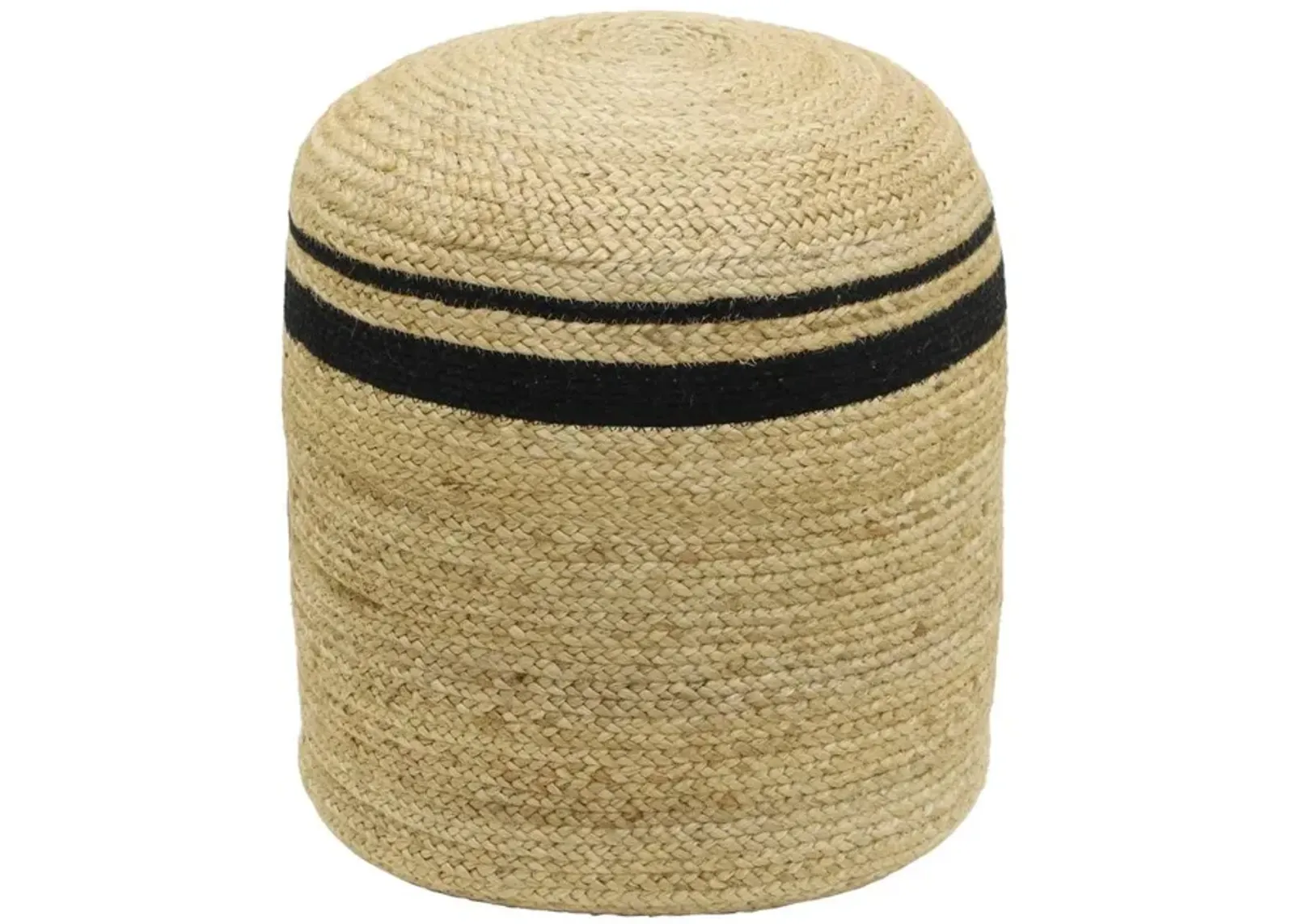 Belen Kox Natural Jute Round Pouf, Belen Kox