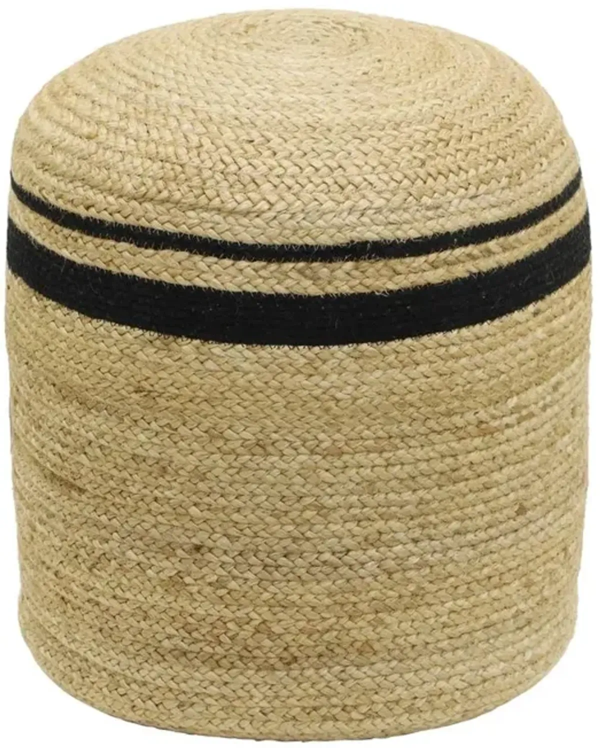 Belen Kox Natural Jute Round Pouf, Belen Kox