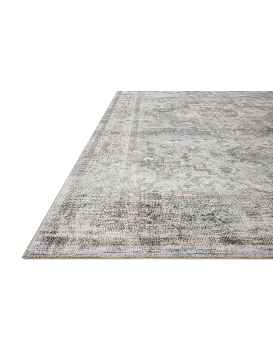 Heidi HEI02 Dove/Blush 3'6" x 5'6" Rug by Loloi II