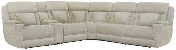Parker Living 6 Piece Modular Power Reclining Sectional with Power Adjustable Headrests