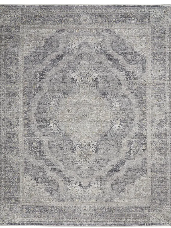Starry Nights STN05 Charcoal/Cream 5'3" x 7'3" Rug