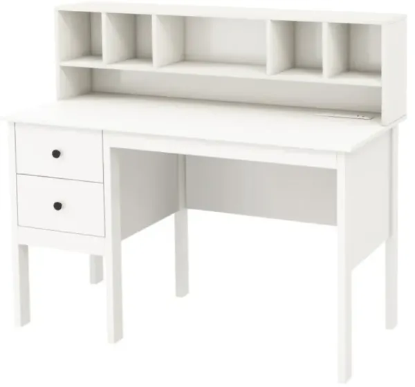 Hivvago 48 Inch Home Office Computer Desk with Type-C Power Outlets