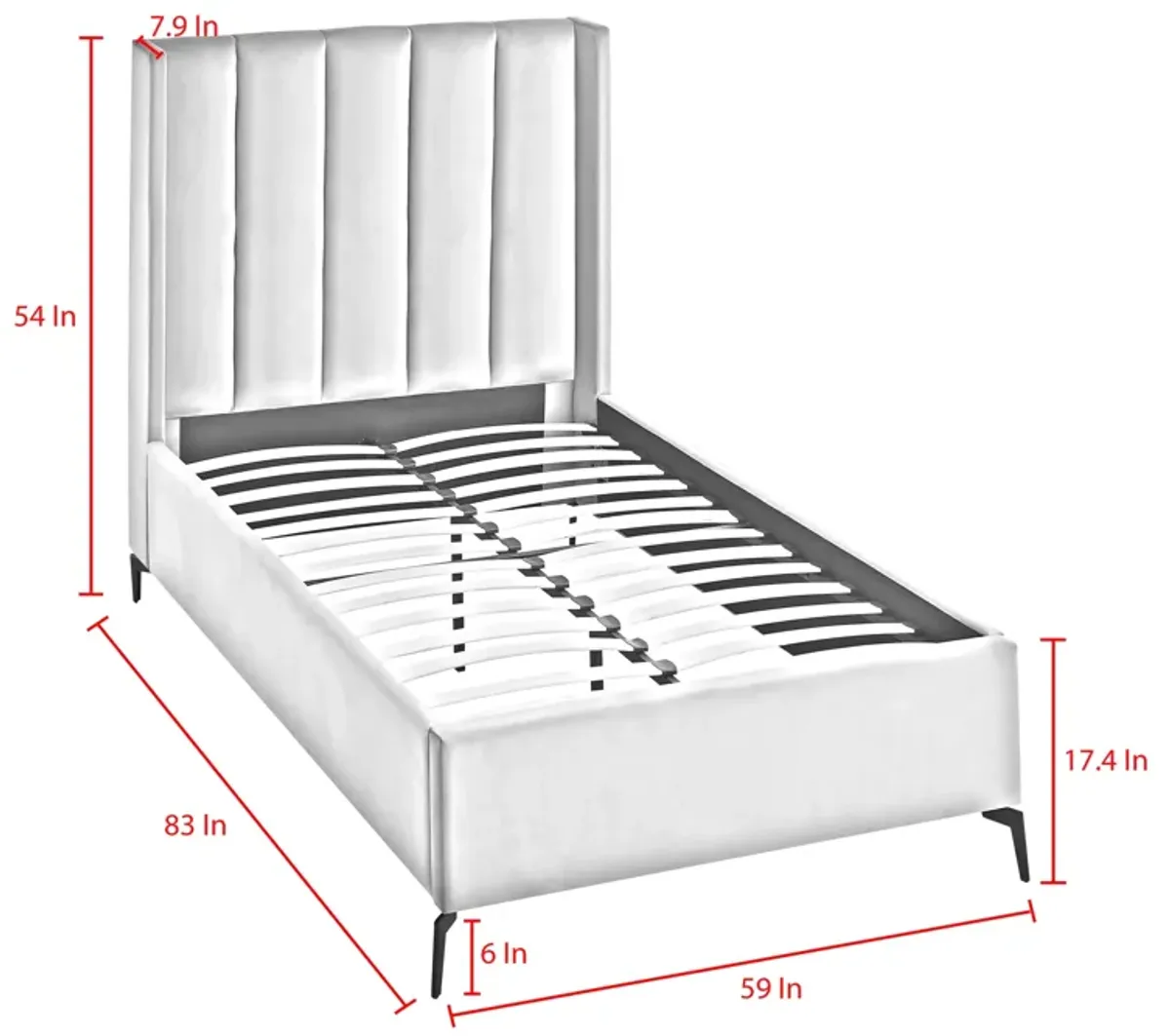 Inspired Home Avett Platform Bed