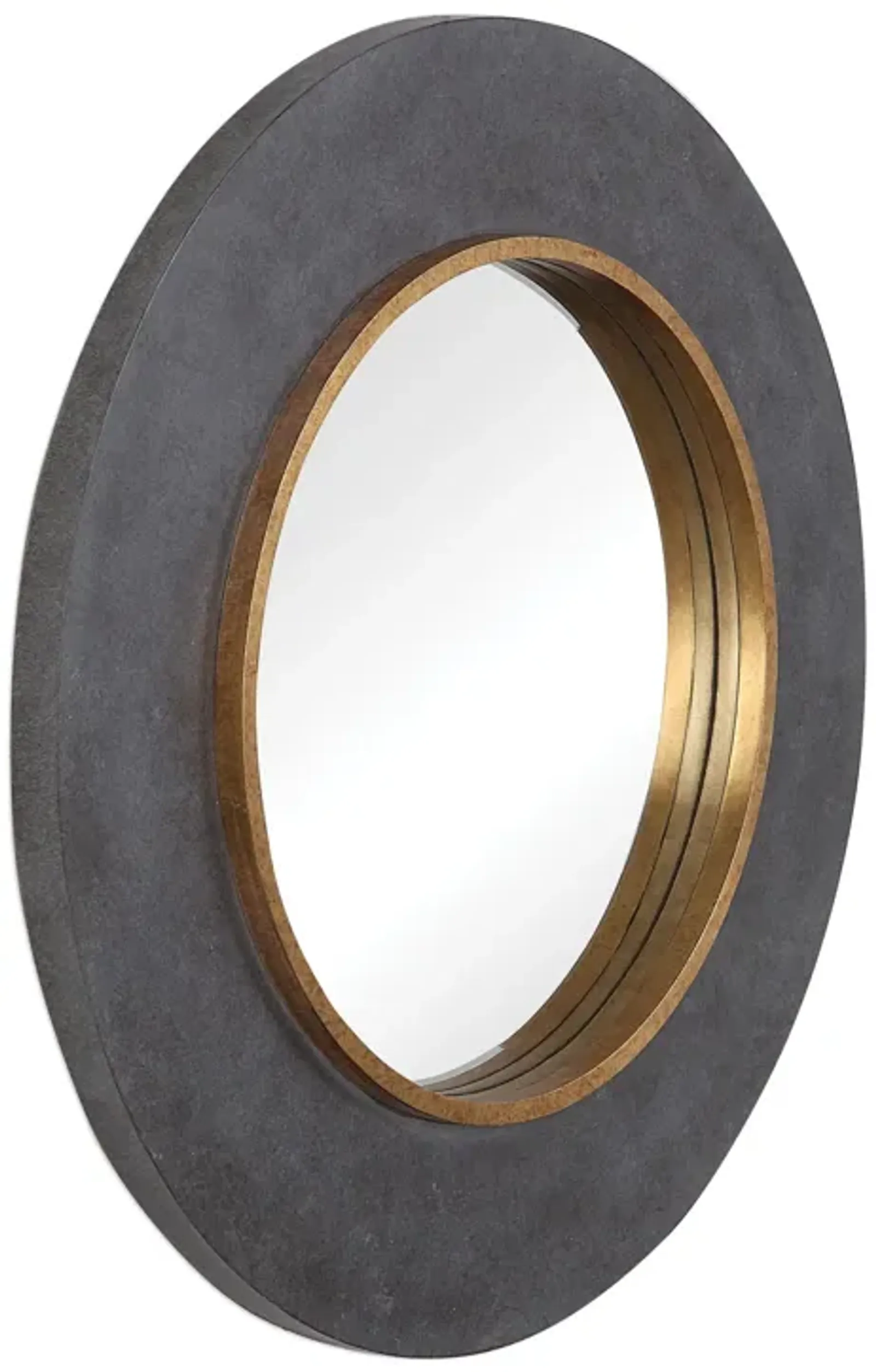 Uttermost Saul Round Mirror