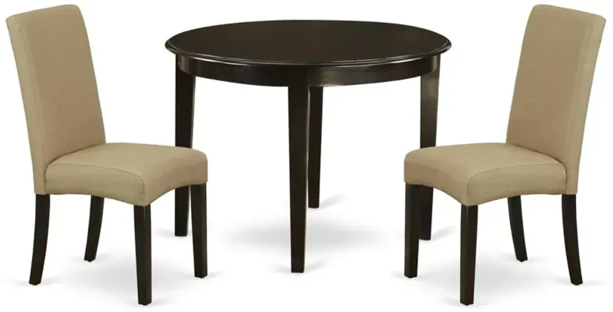 Dining Room Set Cappuccino, BODR3-CAP-03