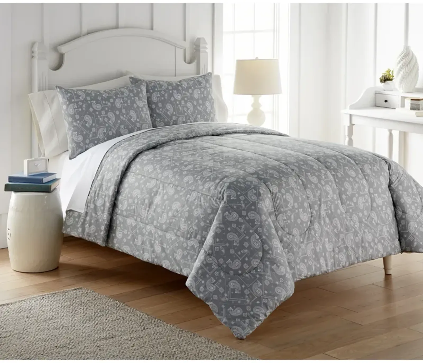 Micro Flannel 6 in 1 Comforter Set