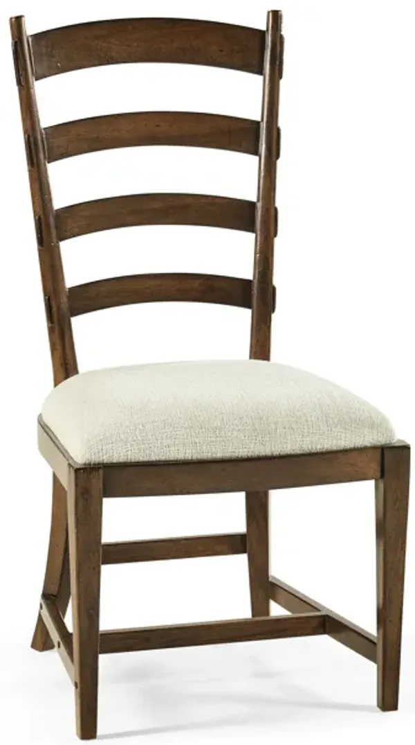 Casual Walnut Dining Chair