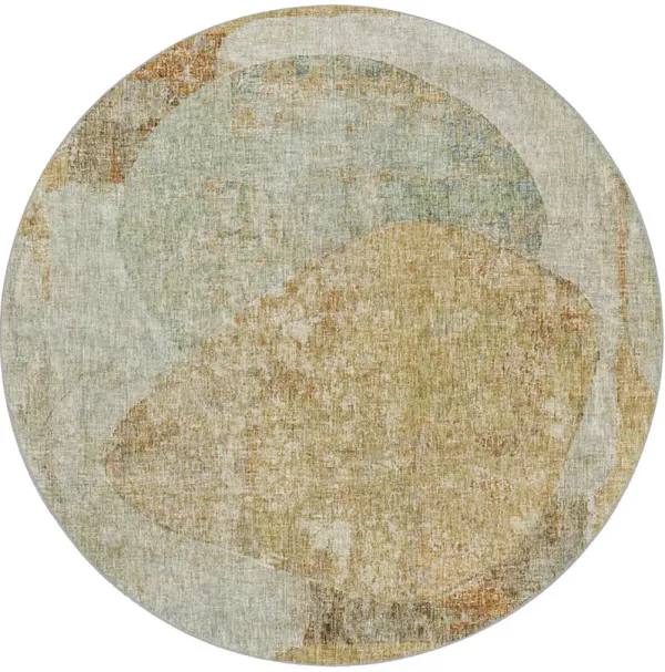 Boca BO11 Taupe 8' Round Rug