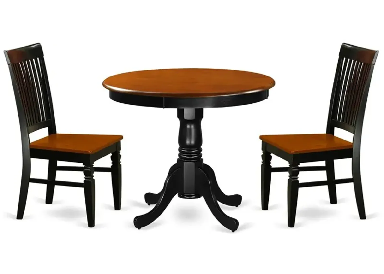 Dining Room Set Black & Cherry