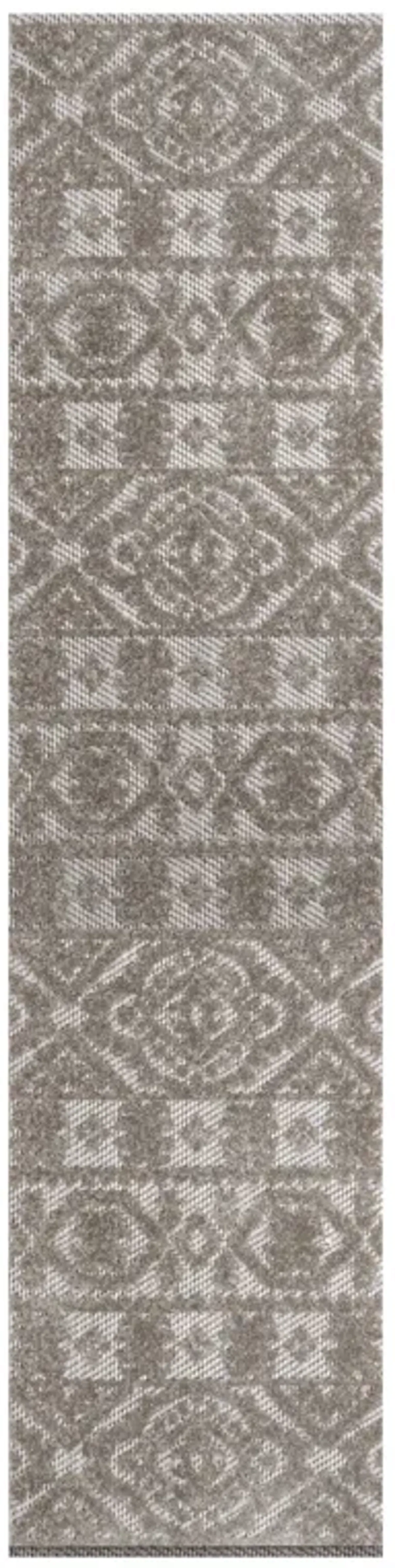 Citta High-Low Pile Mediterranean Tile Area Rug