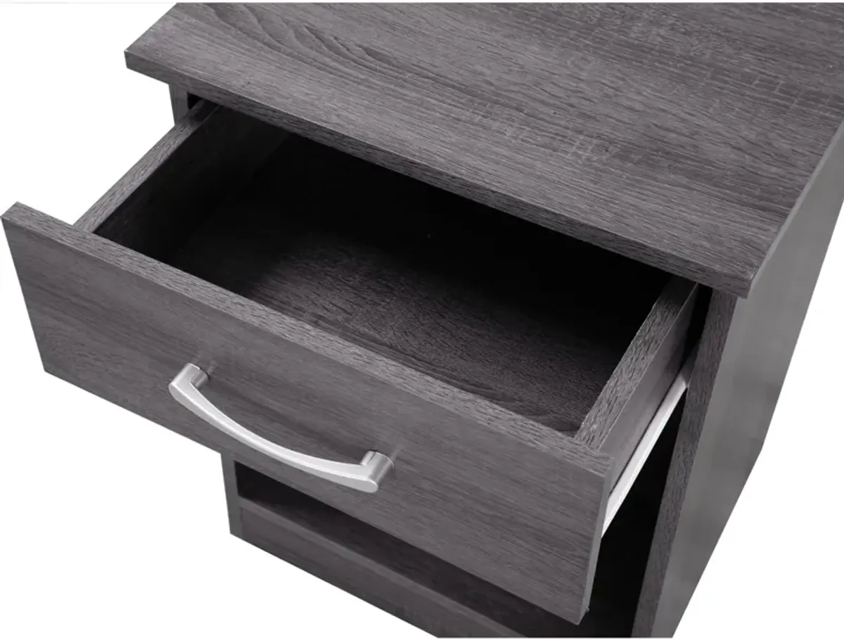 Lindsey 1-Drawer Nightstand (24 in. H x 16 in. W x 18 in. D)