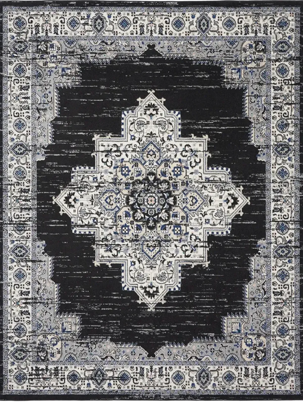 Passion PSN03 Ivory/Fuschia 8' x Round Rug