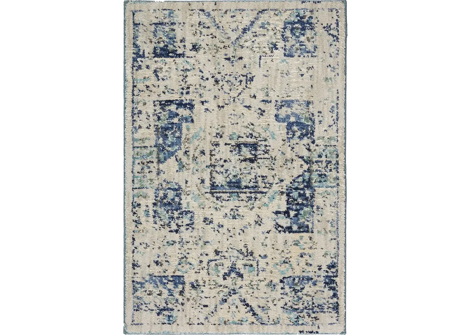 Cosmopolitan Santee Indigo 2' 4" X 7' 10" Rug