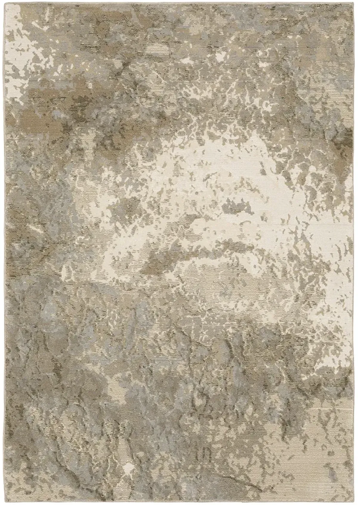 Evolution 6'7" x 9'6" Beige Rug