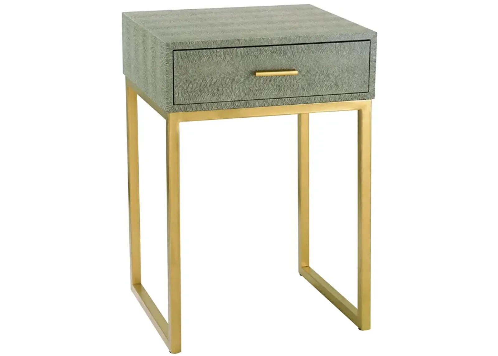 Shagreen Grey Accent Table