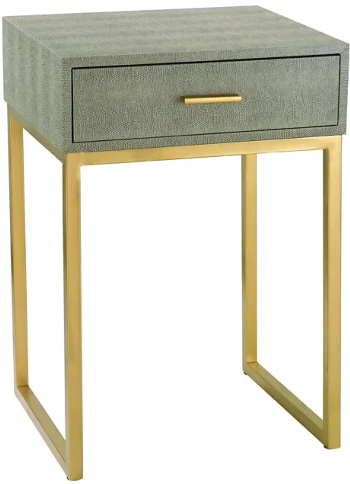 Shagreen Grey Accent Table