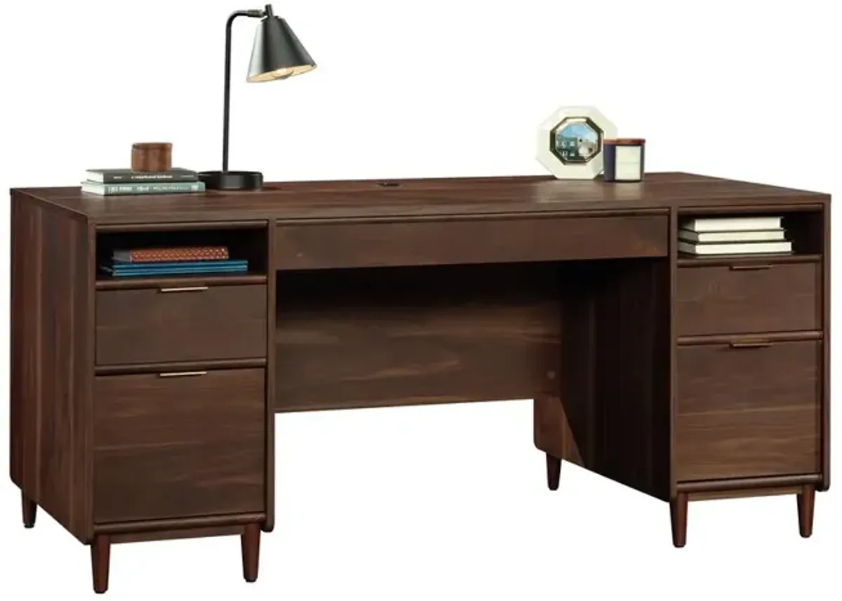 Sauder Clifford Place Desk in Grand Walnut