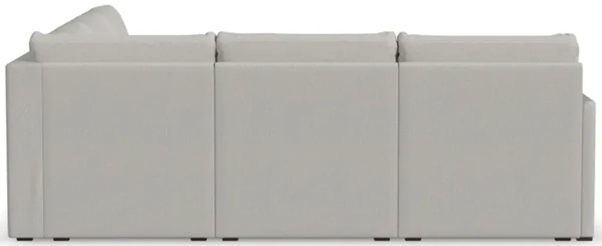 Flex Frost 5-Seat Sectional with Narrow Arm