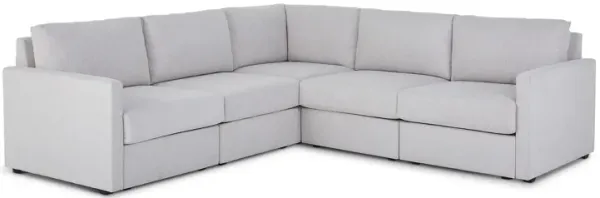 Flex Frost 5-Seat Sectional with Narrow Arm