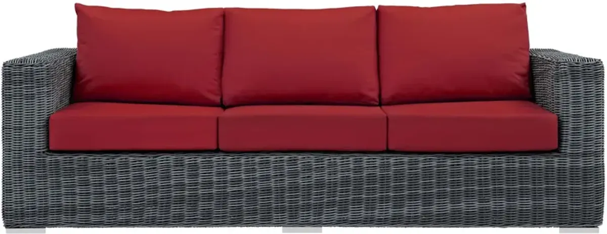 Modway - Summon Outdoor Patio Sunbrella® Sofa