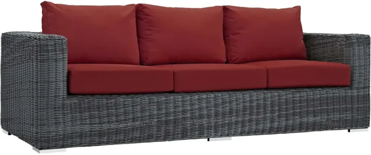 Modway - Summon Outdoor Patio Sunbrella® Sofa