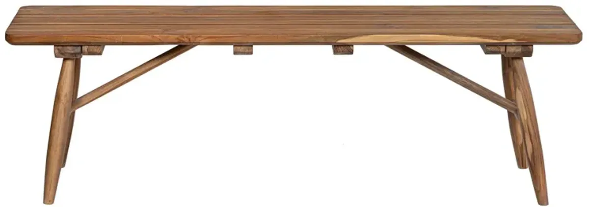 Vineyard Outdoor Dining Bench
