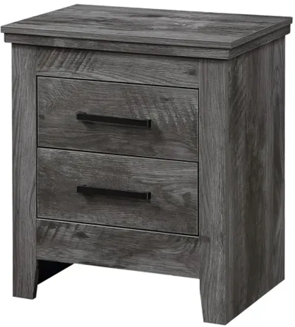 ACME Vidalia Nightstand, Rustic Gray Oak