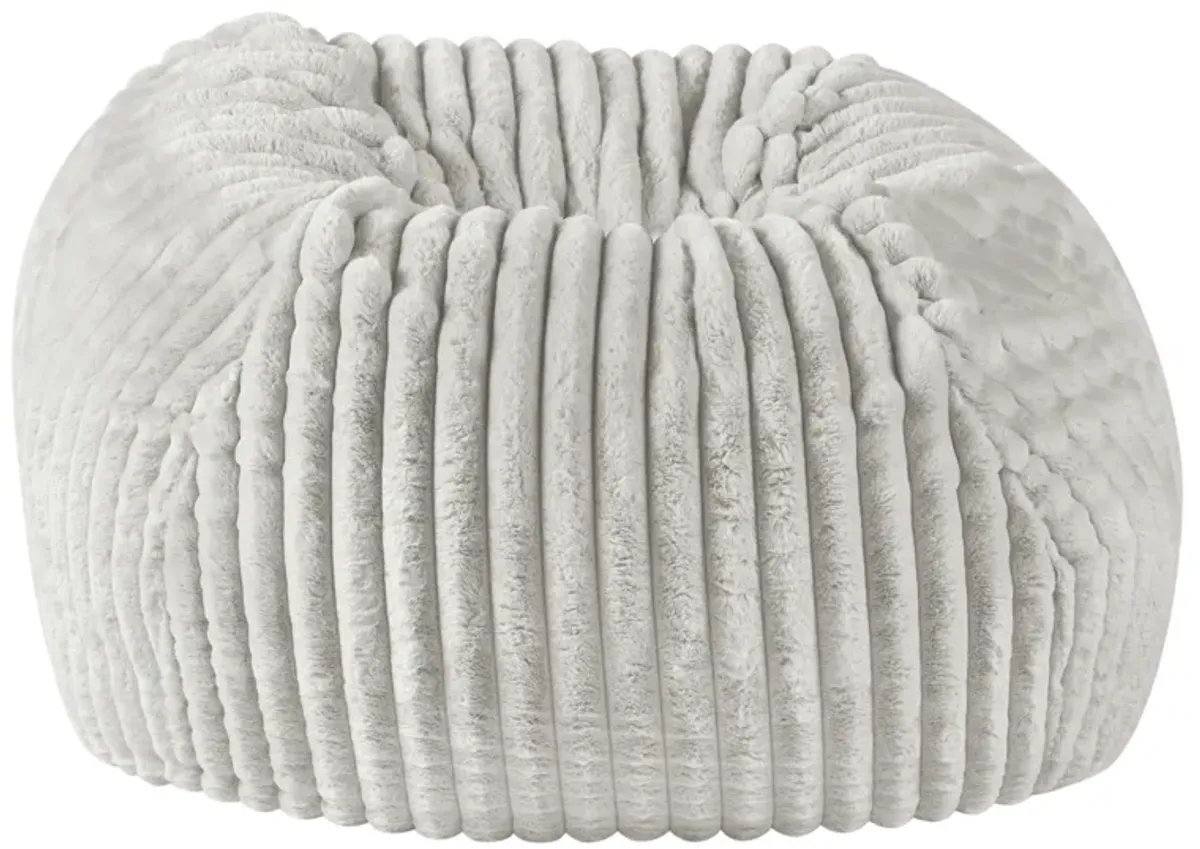 Sky Luxe Grey Memory Foam Lounger