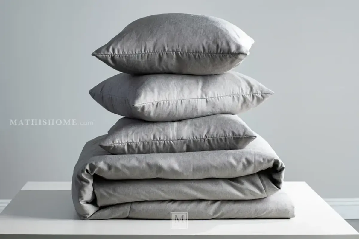 Flax King Duvet Set