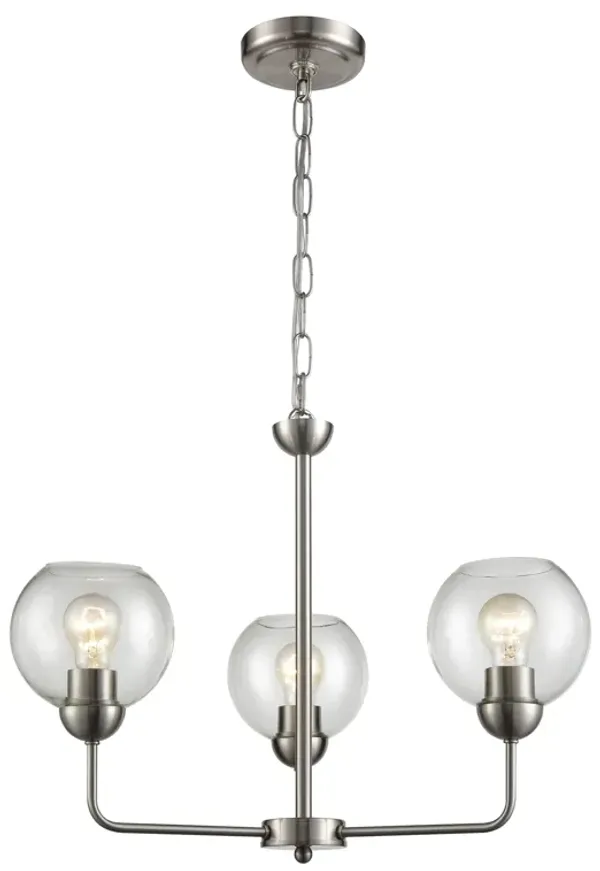 Astoria 23" 3-Lt Chandelier