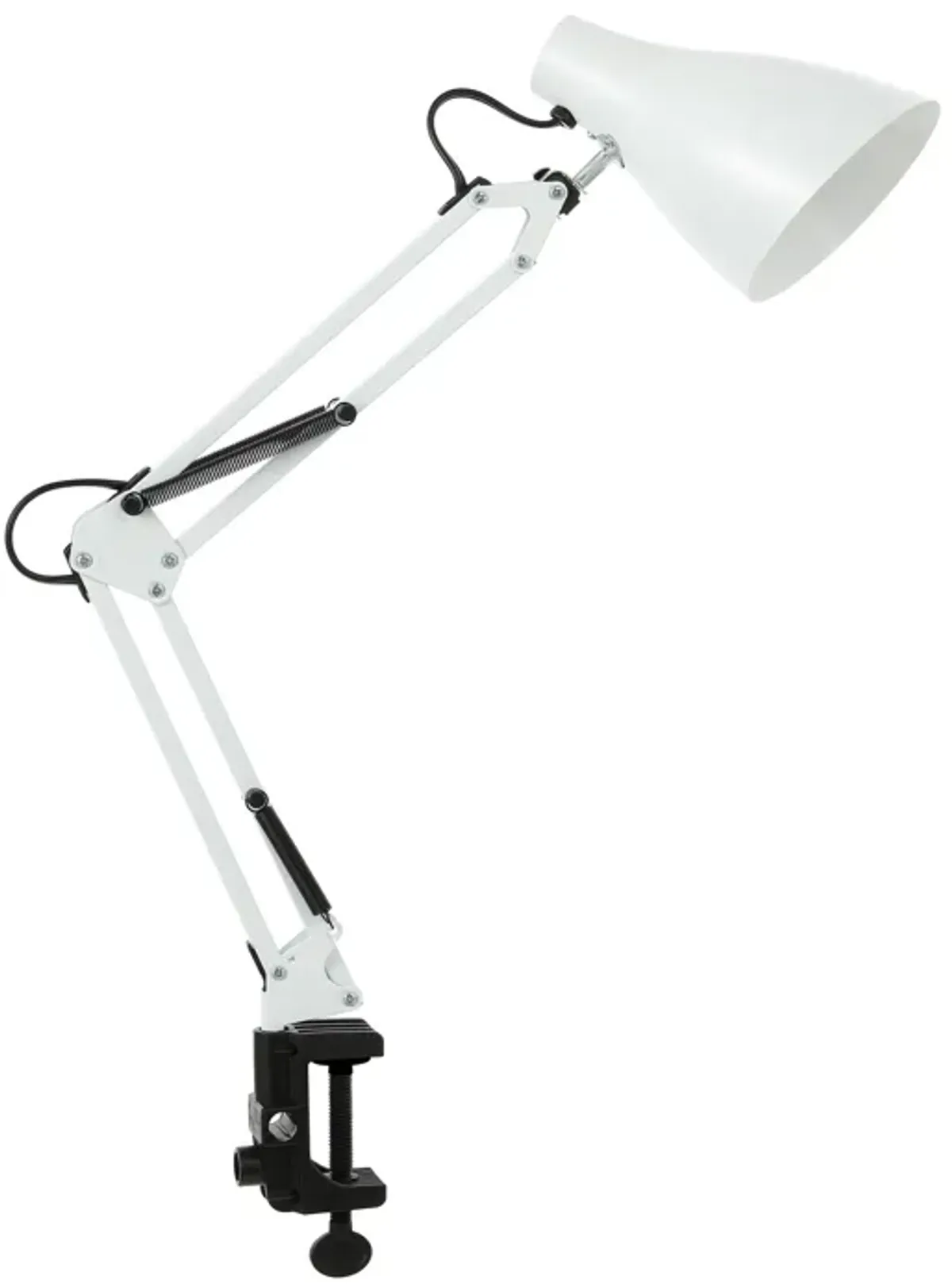 Odile Classic Industrial Adjustable Articulated Clamp On LED Task Lamp