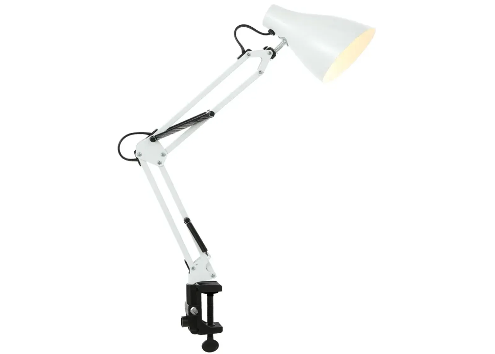 Odile Classic Industrial Adjustable Articulated Clamp On LED Task Lamp