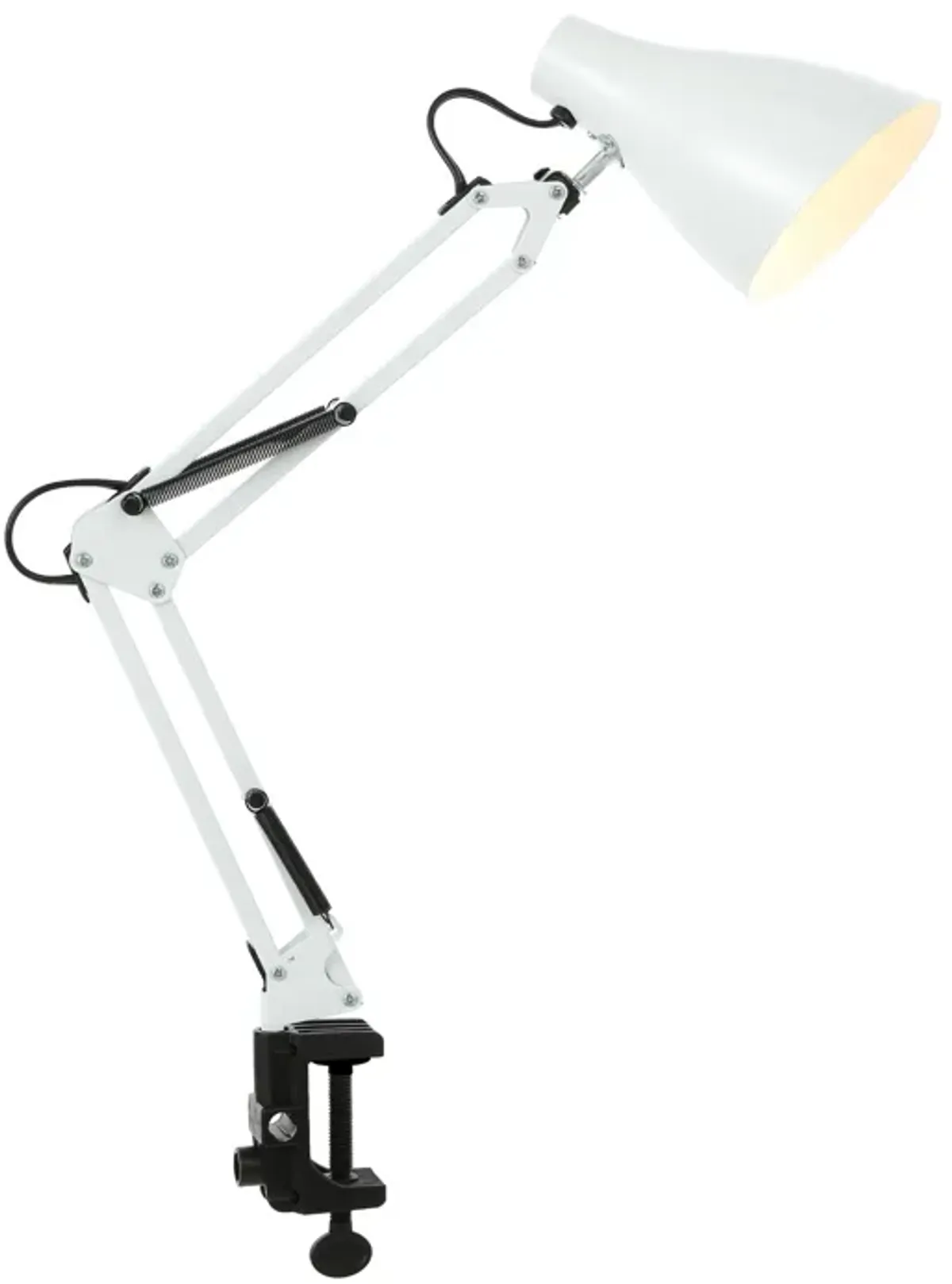 Odile Classic Industrial Adjustable Articulated Clamp On LED Task Lamp