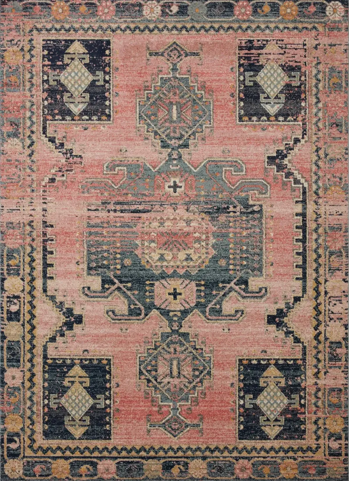 Jocelyn Rose/Rose 9'6" x 12'6" Rug