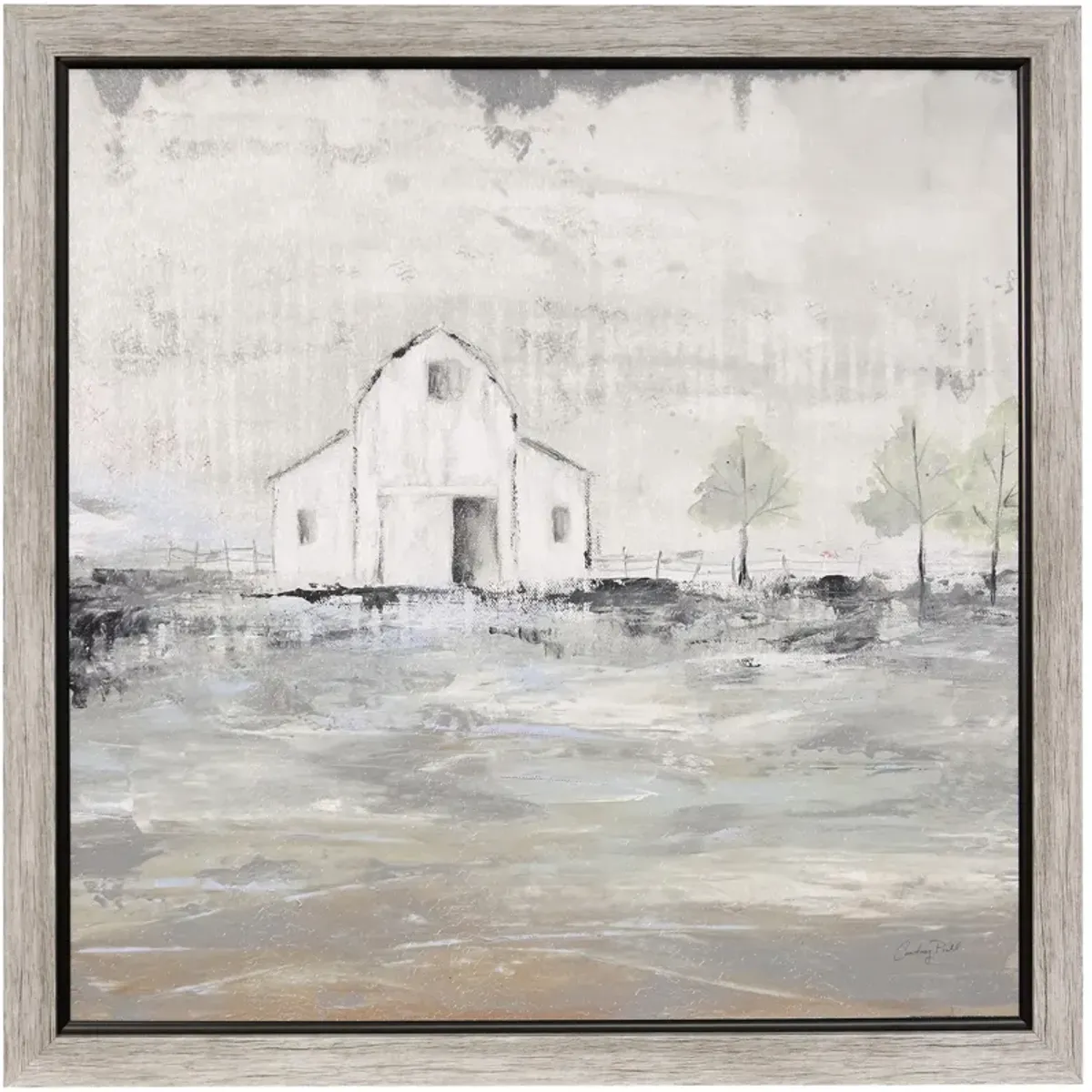 Iowa Barn I Framed Print